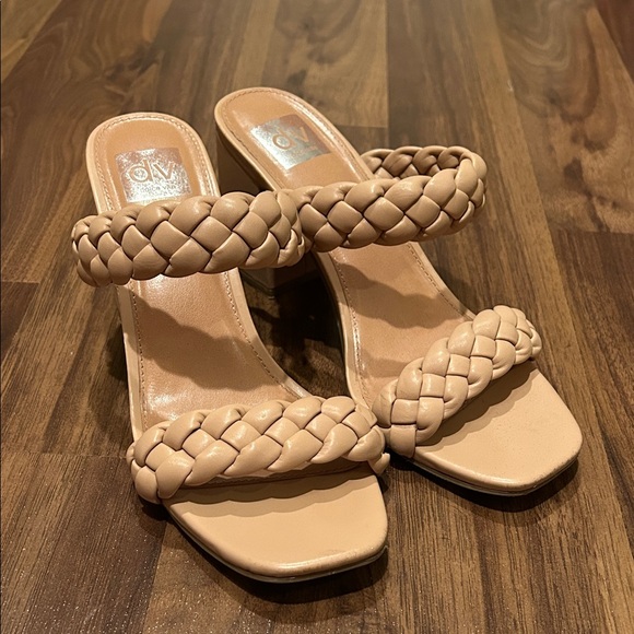 DV by Dolce Vita Shoes - DV by Dolce Vita Braided Nude Heels